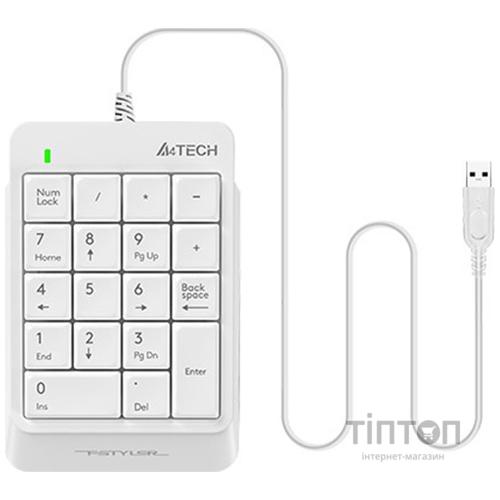 Клавіатура A4Tech FK13P White