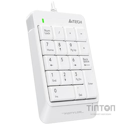 Клавіатура A4Tech FK13P White