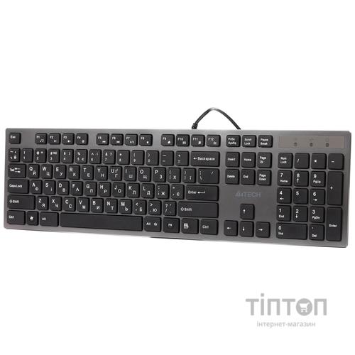 Клавiатура A4Tech KV-300H Grey/Black