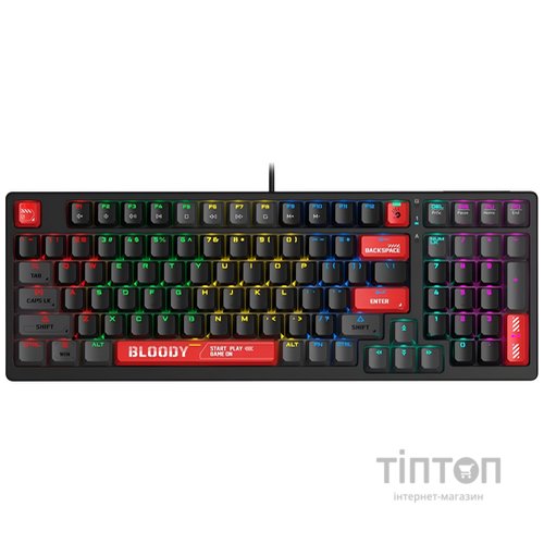 Клавіатура A4Tech S98 Bloody Red