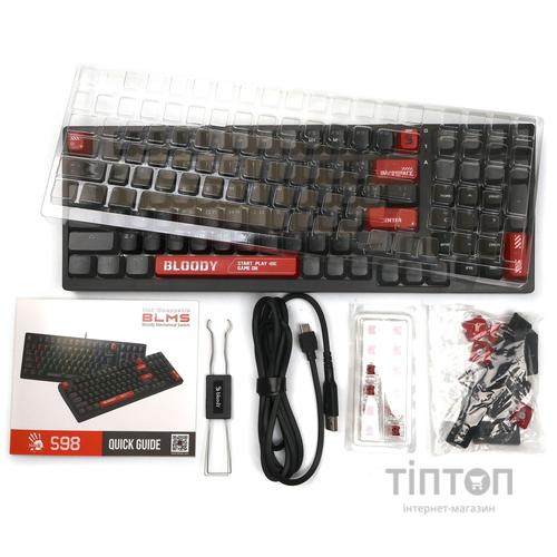 Клавіатура A4Tech S98 Bloody Red