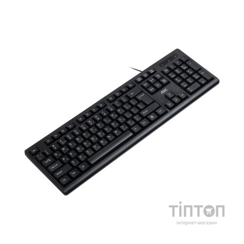 Клавіатура AOC KB100B USB UA Black (KB100B/97)