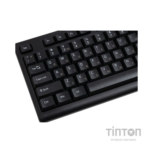 Клавіатура AOC KB100B USB UA Black (KB100B/97)