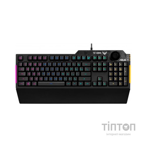 Клавіатура ASUS TUF Gaming K1 USB UA Black (90MP01X0-BKMA00)