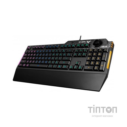 Клавіатура ASUS TUF Gaming K1 USB UA Black (90MP01X0-BKMA00)