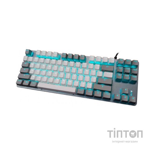 Клавіатура Aula F3287 Keycap KRGD Blue USB UA Grey/White (6948391240954)