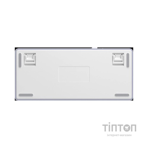 Клавіатура Aula F75 Gasket Greywood V3 switch Hot-Swap PBT Wireless/Bluetooth/USB White (6948391208640)