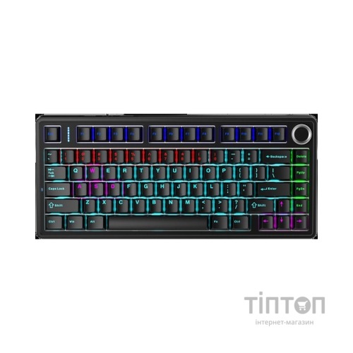 Клавіатура Aula F75 keycap KRGD Blue USB UA Black (6948391202846)