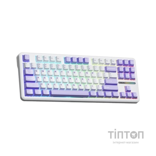 Клавіатура Aula F87 keycap KRGD Blue USB UA White (6948391202464)