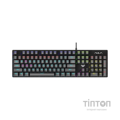 Клавіатура Aula S2022 KRGD Blue Hot-Swap USB UA Black (6948391202235)