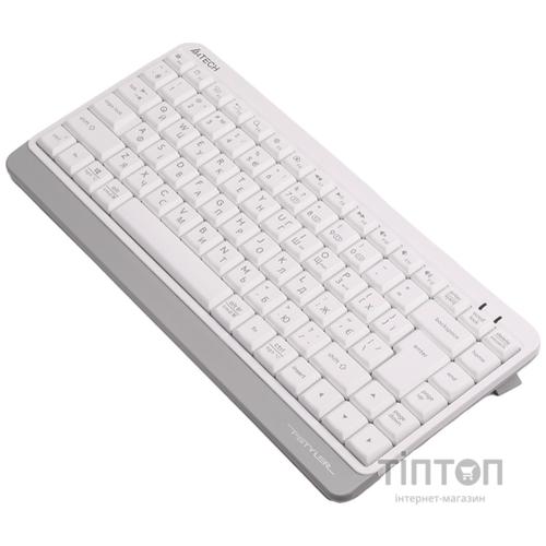 Клавіатура бездротова A4Tech FBK11 White