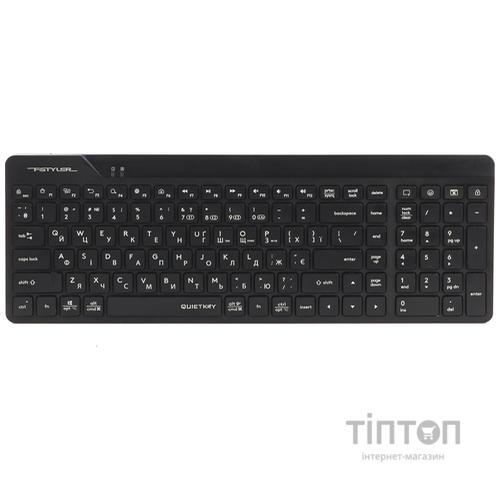 Клавіатура бездротова A4Tech FBK23 AS Black