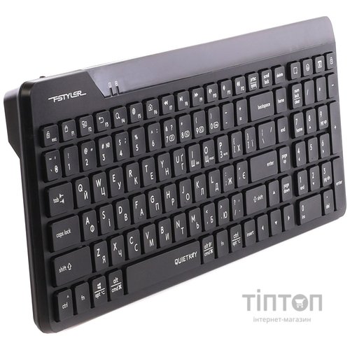 Клавіатура бездротова A4Tech FBK23 AS Black
