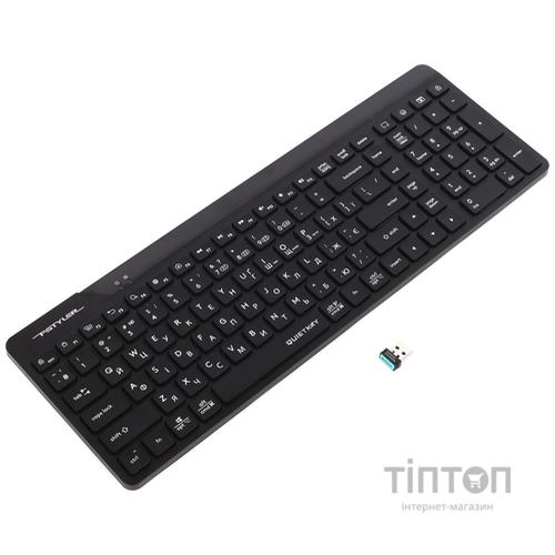 Клавіатура бездротова A4Tech FBK23 AS Black