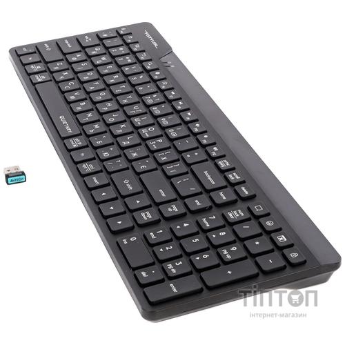 Клавіатура бездротова A4Tech FBK23 AS Black