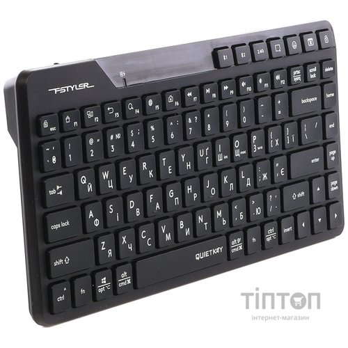Клавіатура бездротова A4Tech FBK26C AS Black