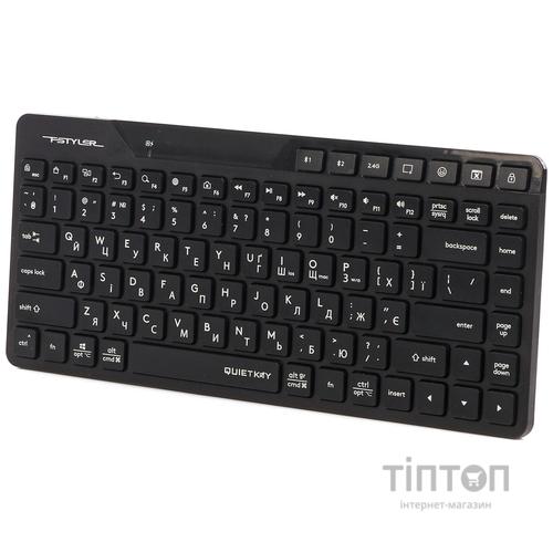 Клавіатура бездротова A4Tech FBK26C AS Black