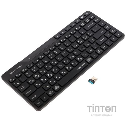 Клавіатура бездротова A4Tech FBK26C AS Black