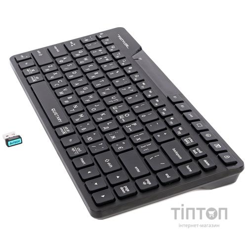 Клавіатура бездротова A4Tech FBK26C AS Black