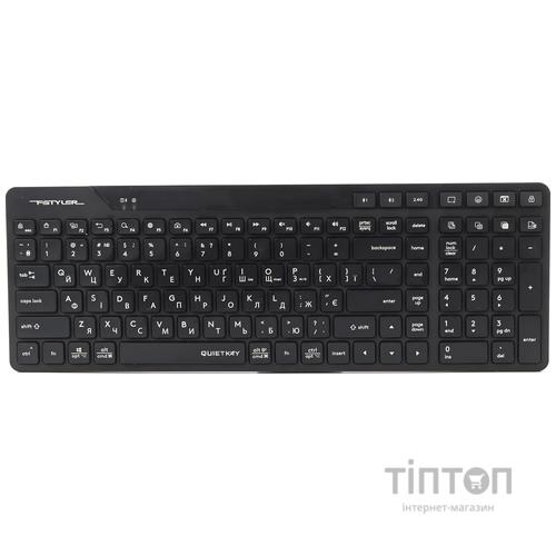 Клавіатура бездротова A4Tech FBK27C AS Black