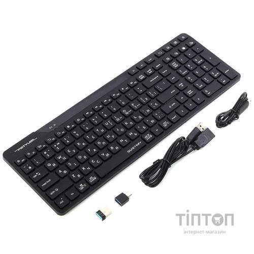 Клавіатура бездротова A4Tech FBK27C AS Black