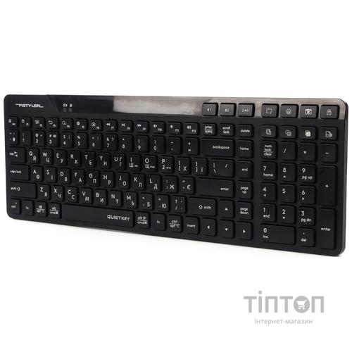 Клавіатура бездротова A4Tech FBK27C AS Black