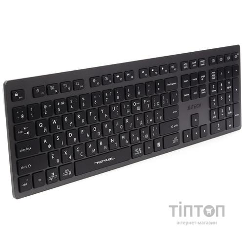 Клавіатура бездротова A4Tech FBX50C Grey