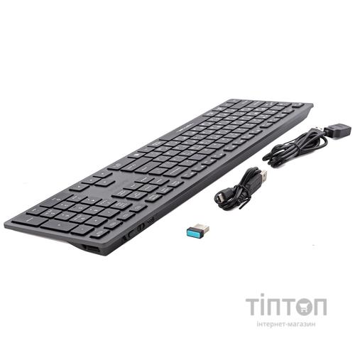 Клавіатура бездротова A4Tech FBX50C Grey