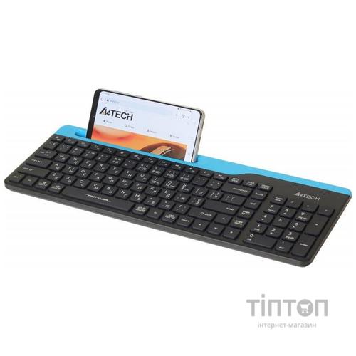Клавіатура A4Tech FBK25 Wireless Black