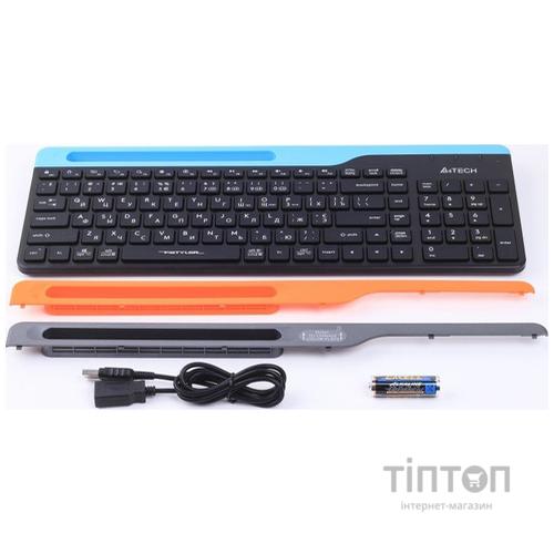 Клавіатура A4Tech FBK25 Wireless Black