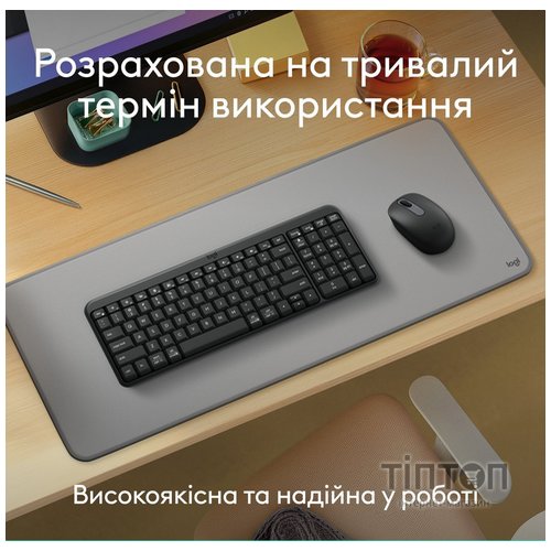 Клавіатура Logitech K250 Bluetooth UA Graphite (920-013822)
