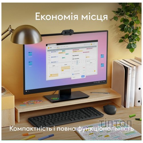 Клавіатура Logitech K250 Bluetooth UA Graphite (920-013822)