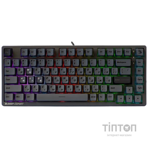 Клавіатура Bloody MS76 Iron Grey