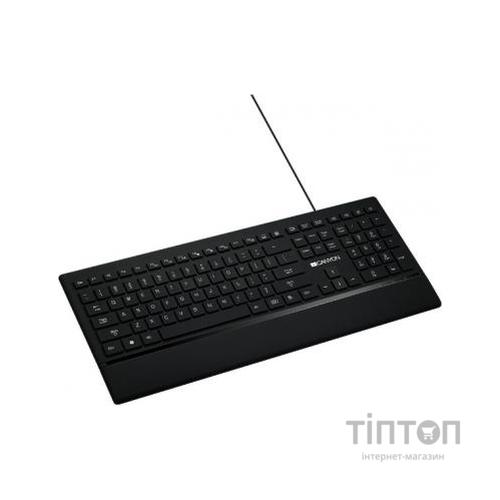 Клавіатура Canyon CNS-HKB6-RU Black USB (CNS-HKB6-RU)