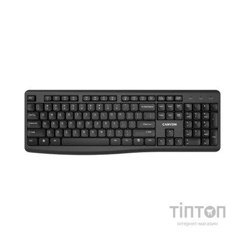 Клавіатура Canyon HKB-W50 Wireless Black (CNS-HKBW05-RU)