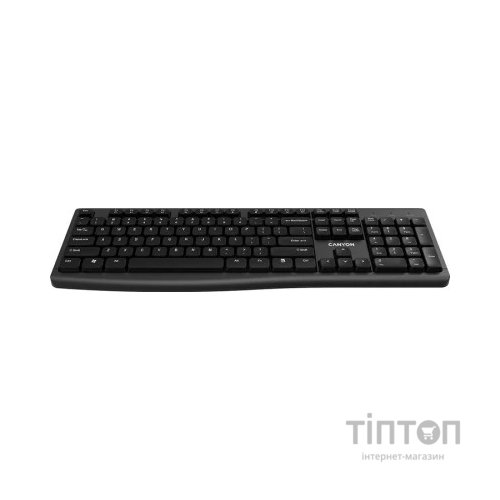 Клавіатура Canyon HKB-W50 Wireless Black (CNS-HKBW05-RU)