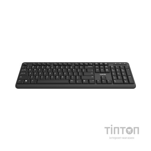 Клавіатура Canyon W20 Wireless Black (CNS-HKBW02-RU)