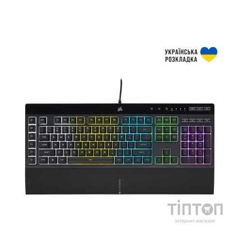 Клавіатура Corsair K55 RGB Pro USB UA Black (CH-9226765-RU)
