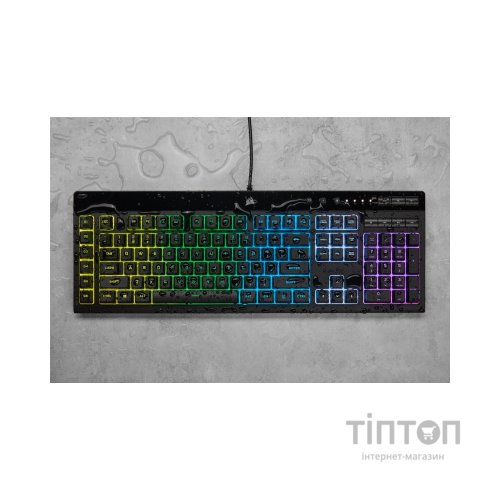 Клавіатура Corsair K55 RGB Pro USB UA Black (CH-9226765-RU)