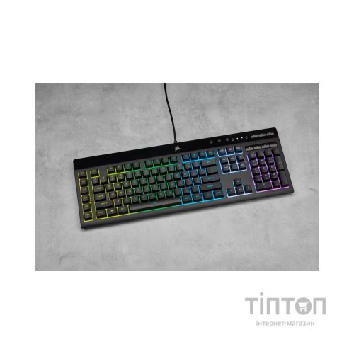 Клавіатура Corsair K55 RGB Pro USB UA Black (CH-9226765-RU)