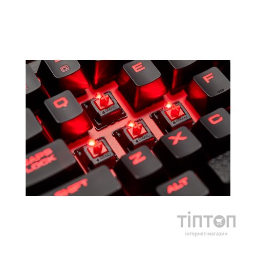 Клавіатура Corsair K63 Cherry MX Red UA USB Black (CH-9115020-RU)