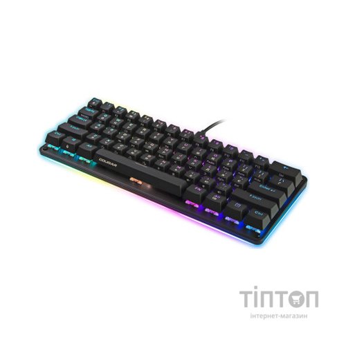 Клавіатура Cougar Puri Mini RGB USB Black (Puri Mini RGB)