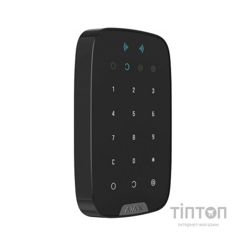 Клавіатура до охоронної системи Ajax KeyPad Plus чорна