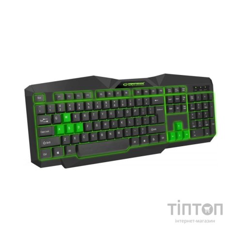 Клавіатура Esperanza EGK201 Green USB LED (EGK201GUA)