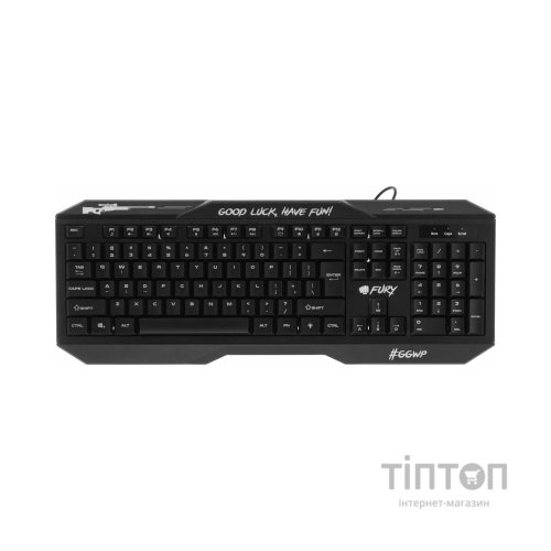 Клавіатура Fury Hellfire 2 LED Backlight USB Black (NFU-1586)