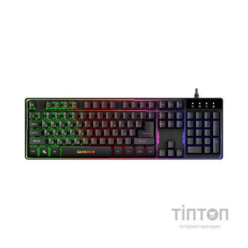 Клавіатура GamePro GK576 Nitro+ USB Black (GK576)