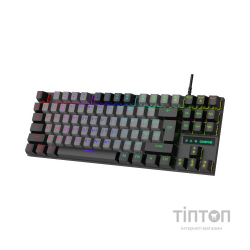 Клавіатура GamePro MK100B Blue Switch LED USB Black (MK100B)