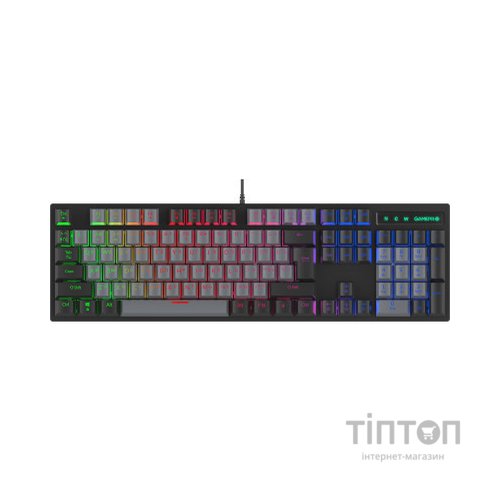 Клавіатура GamePro MK105B LED Blue Switch USB Black (MK105B)