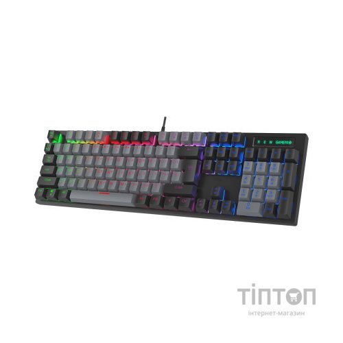 Клавіатура GamePro MK105B LED Blue Switch USB Black (MK105B)