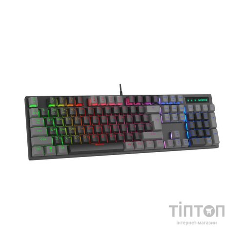 Клавіатура GamePro MK105B LED Red Switch USB Black (MK105R)